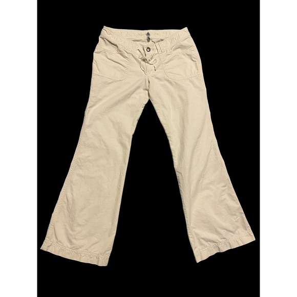 ABERCROMBIE & Fitch vintage cargo style flared pants size L - Picture 1 of 10